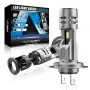 NOVSIGHT A500-N58-H7 2PCS Car LED Front Headlights Bulbs 6500K LED Headlamp Waterproof For All Cars With H7 Type Bulbs