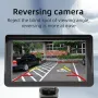 7 inch touchscreen auto MP5-speler met dashcam AHD draagbare stereo radio draadloze CarPlay-monitor Android Auto BT FM multimedia