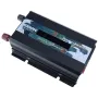 3000W High Power 12/24V Inverter Compact Metal Shell Inverter with USB Charger High Conversion Efficiency Versatile Usage for Car RV Camping Emergency