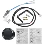 2'' 52mm Auto Trans Temperature Gauge Digital LED Car Meter & Sensor Fahrenheit