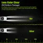 [USA Direct] 1 Pasang Pemasangan Lampu Depan Kereta Penutup Lensa Jelas Lampu Depan Tiada Mentol untuk Chevrolet Equinox 2005-2009