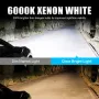 2 X Non-Fan H7 12V Car LED Headlight Bulb 6000K White Light LED Bulbs 1:1 Mini Headlight 18000LM CSP LED Chip IP67 Waterproof