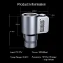 Smart 2-in-1 Car Heating Cooling Cup Cold Hot Coffee Milk Electric Beverage Warmer Cooler Holder For Drinks Travel Mini Car Fridge