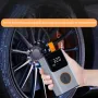 Cordless Mini Digital Car Air Pump Tire Inflator Portable Electric Tire Pump with Power Bank Function Suitable For Inflating Car Tires Bicycles Motorcycles Sports Balls