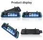9.66\ Android Driving Recorder Dual Recording High Definition Reversing Image Mobile Phone Interconnection Streaming Media Driving Recorder