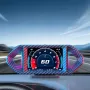 WEIYING P26 LCD Smart Gauge GPS OBD Instrument 360° Split Bracket Tester Multi-function Slope Meter Accelerometer All-in-one OBD2 Head Up Display