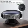 2 In 1 Car Fast Heating and Cooling Car Heater Portable Car Heater 12V 360° Adjustable Car Heater and Defroster Car Heater Defroster