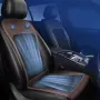 Summer Ventilation Seat Cushion 20W Cooling Pad Quick Cooling Turbo Fans Honeycomb Breathable Fabric 24 Air Outlets Six Sided Airflow Circulation Car Cooling Seat Pad