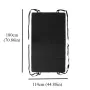 600D Waterproof RV Rear Barn Door Awning Cover Rear Barn Door Awning Cover Waterproof Sunshade for VW/Ford