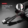 Baseus Fast Charging Type C Cable Spring Telescopic Car Phone Charger Cable For Samsung Xiaomi Redmi
