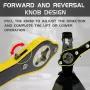 Auto Labor-saving Car Jack Ratchet Wrench 360° forward and reverse knob design Jack Ratchet Wrench Hand Tool Phillips Screwdriver