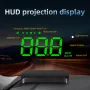 M1 Multifunctional New Energy Car HUD Head-up Display GPS Speedometer Dashboard Projection Green Light USB Rechargeable