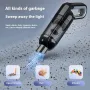 150000Pa Cordless Car Vacuum Cleaner Brushless Powerful Suction Machine 80W Handheld Small Vacuum Cleaner Dual Use for Car Home