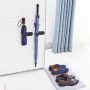 Car Umbrella Holder Multipurpose Bathroom Interior Storage Organizer Shelf Umbrella Fixed Hook Adhesive Home Bathroom Storage Rack