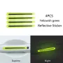 Car Wheel Hub Reflective Stripes Door Handle Safety Warning Sticker Car Warning Tape Automobile Sticker for Car Motorcycle Bike