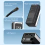 100W Portable Car Air Pump Wireless Air Pump Car Tire Pump Power Bank with LED Emergency Light for Cars Motorcycles Bicycles