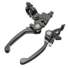 21mm/0.83in BBR CRF KLX Folding Brake Lever Clutch Handlebar Handle Motocross Motorcycle ATV 