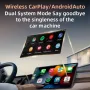 BABAOLONG 2 In 1 Car Screen Projection Conversion Wireless Carplay Box Compatible with Original iOS and Android Systems