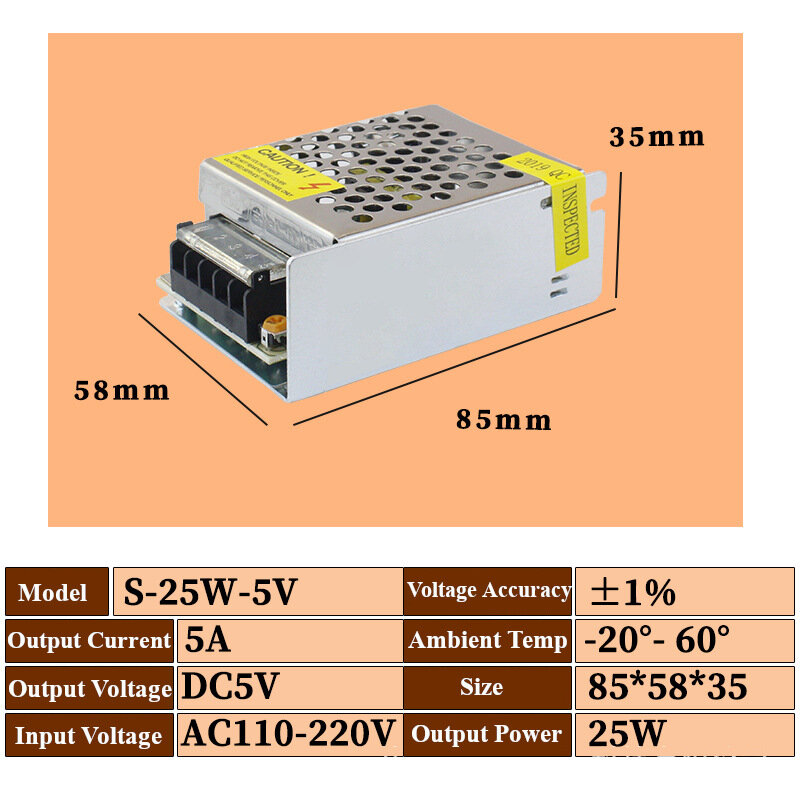 25W