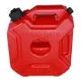 5L Bränsletank Bärbar Jerry Can Bensin Med Fästelås För ATV UTV Motorcykel Bil Gokart
