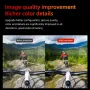 Cámara de acción SJCAM C110 4K 30FPS, cámara deportiva WiFi, lente gran angular de 125°, antivibración, para exteriores, viajes, camping, senderismo, ciclismo
