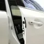 Universal 4PCS Pintu Kereta Jalur Anti-Calar Pelindung Pintu Pelindung Tepi Pintu Bumper Pelindung Tepi Pintu Tepi