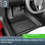3-częściowe dywaniki samochodowe antypoślizgowe chronią podłogę samochodu przed brudem i błotem do modelu Tesla 3 Highland, odświeżone 2023