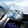 Dual-head Car Fan USB Electric Cool Fan Multi-function Car Air Outlet Dashboard Mini Fan Car Electrical Appliances