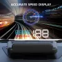 GEYIREN C500 Auto OBD2 HUD Head-Up Display EOBD Windshield Car Speedometer Projector Digital For All Car