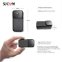 SJCAM Aksiyon Kamerası C200 4K 24FPS WiFi Jiroskop Sabitleyici Gece Görüşü 40M Su Geçirmez Kamera Motosiklet Bisiklet Kask Spor Kameraları