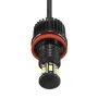 120W H8 LED Angel Eye Halo Ring Light Bulb 2Pcs For E82 E90 E92 E60 E61 E63 E89 X6