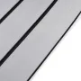 300x90x0.6cm Gray EVA Boat Flooring Faux Teak Decking Sheet Pad