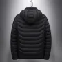 4/7/11 Heating Zone Winter Smart Heated Cotton Jacket USB Heating Jackets Electric Heated Jackets Washable Warm Jacket Coat Single Control