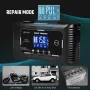 HTRC P15 12V/15A 24V/10A Car Motorcycle Battery Charger Lead-Acid Battery AGM Intelligent Repair Charger Overcurrent Protection Dual Mode Charging