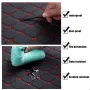 4pcs Universal Leather Car Floor Mats Car Floor Mats 5 Seater Non-slip Floor Liners Interior Accessories Car Carpet Cover