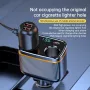 145W Car Charger Dual USB Ports Type C PD Fast Charge Adapter For Xiaomi Huawei Phone Charger Car Socket
