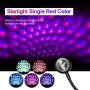 USB Car Atmosphere Lamp Music Rhythm Projector LED Car Magic Ball Lamp Party Stage Stage Voice Control Romantic