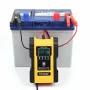 FOXSUR 7-Stages 12V 6A 24V 3A Battery Charger Touch Screen LCD Display Pulse Repair Automatic For Car Motorcycle Electric Scooter Lead-Acid Agm Gel Wet Lithium LiFePO4 Batteries