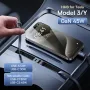 Baseus Car Intelligent Docking Station Hub 45W PD Fast Charger USB Shunt Hub Splitter for Tesla 2023 2024 Model 3 Model Y GaN