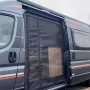180X133cm RV Door Curtain Mosquito Anti-Fly Sunshade Curtain Middle Door Insect Net Tailgate Sunshade Net