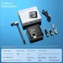 Cordless Car Inflator Pump 12V Portable Digital Air Compressor Car Tyre Inflatable Pump LED Light For Car Motorcycle Bicycle