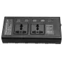 200W 12V To 220V DC/AC Car Power Inverter with 4 USB 2 Universal Socket Independent Switch Voltage Digital Display