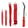 5 Piece Set Car Door Clip Panel Trim Removal Tool Kit Navigation Blade Removal Plastic Car Interior Repair Pry Hand Tools
