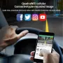 4 Channel 3-Inch IPS HD Dash Cam Night Vision Quad-Recording 1080P GPS Driving Recorder WiFi Connect Accident Recording Lock