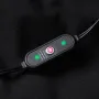 Winter Smart Heated Cotton Jacket For Men Warm Plus Velvet Thickened Down Cotton Jacket Heating USB Charging Outdoor Jacket