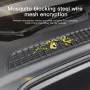 2pcs Air Inlet Protective Cover Anti-insect Anti-fouling Front Cover Air-Conditioning Cover For Tesla Model Y 2020-2022