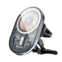 Mcdodo 15W Magnetic Wireless Charger Car Mount PD3.0 QC3.0 Fast Charging Transparent 360° Rotation Breathing Light