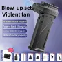 Jet Blower 140000 RPM Brushless Motor Electric Turbo Fan High-Speed Turbo Violent Fan USB Rechargeable Powerful Dust Blower