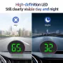X3 Car HUD Display Clear HD Speedometer Beidou GPS Suitable for All Vehicles Universal Satellites Speedometer High-Definition Head-Up Display