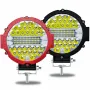 7-inch 51W Pair of Auxiliary Lights Wide Vision LED Work Light for Off-road Car SUV IP67 Waterproof White Light
